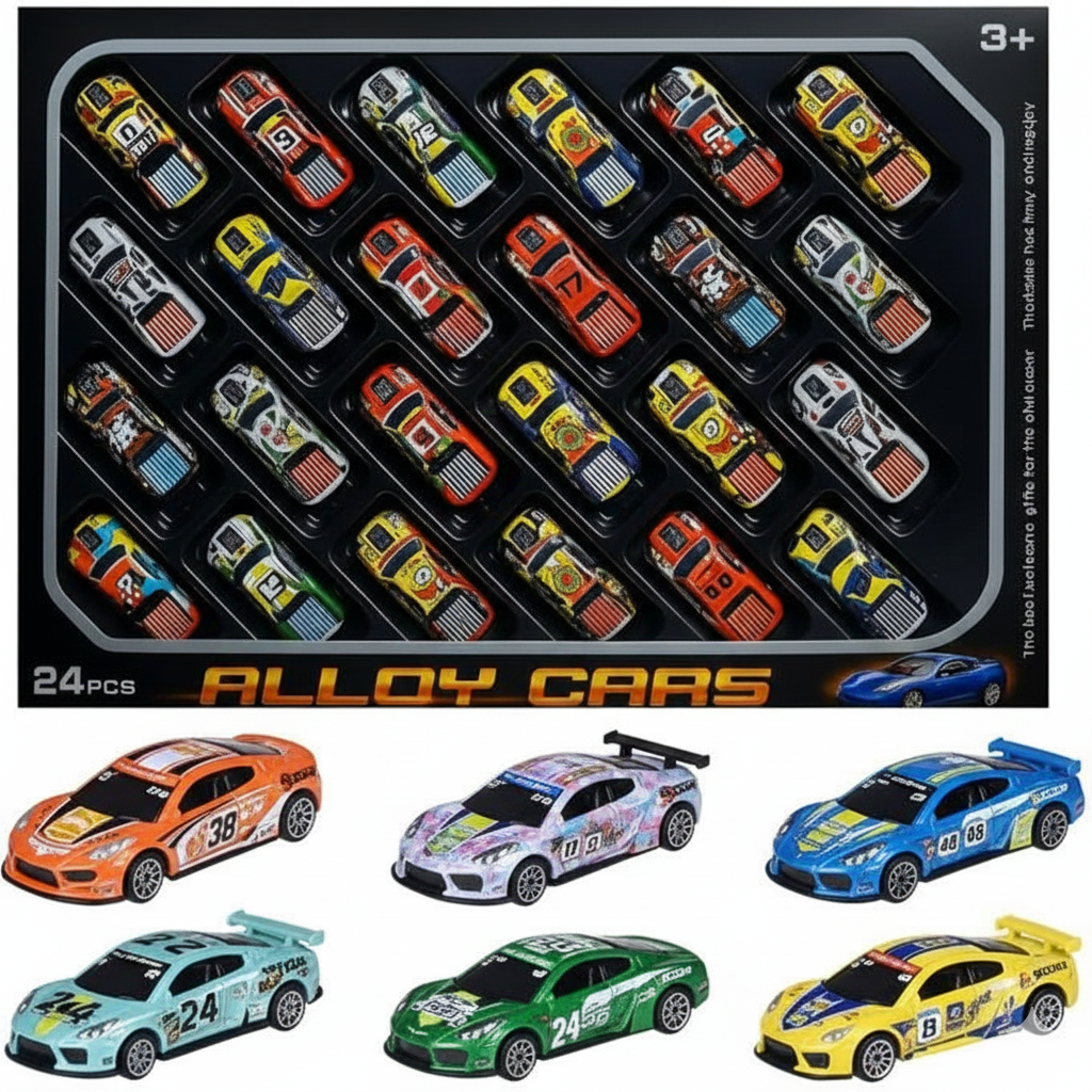 Mega Set - 24 Metalnih Mašina!