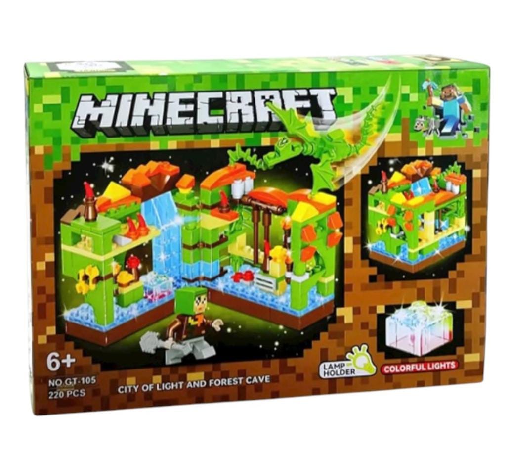 Minecraft Grad Svetla – Svetleći Set za Slaganje (220 PCS)